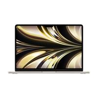 Apple 苹果 MacBook Air 2022款 M2 芯片版 13.6英寸 轻薄本 星光色 (M2 8核、核芯显卡、8GB、256GB SSD、2.5K、MLY13CH/A）