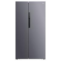 Midea 美的 BCD-606WKPZM(E) 风冷对开门冰箱 606L 银色