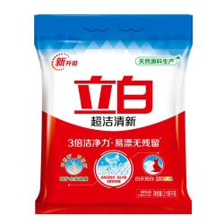 立白 超洁清新无磷洗衣粉4.23斤  遇水不烫手 强效去污