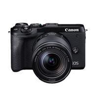 Canon 佳能 EOS M6 Mark II APS-C画幅 微单相机 黑色 EF-M 15-45mm F3.5 IS STM 变焦镜头 单头套机