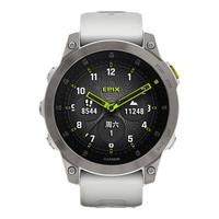 GARMIN 佳明 EPIX易耐时心率血氧支付NFC触屏GPS高端商务智能腕表旗舰版星耀白