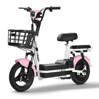 嘉宴新国标可上牌电瓶车成人电动自行车48V锂电小型电瓶车男女代步车 蓝色(新国标可上牌可提出充电） 48V12A普通铅酸电池续航约80里