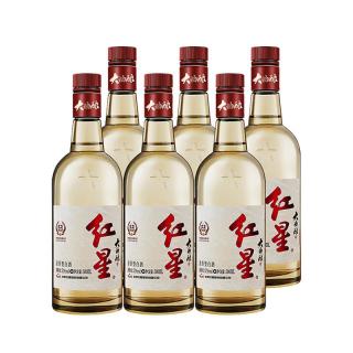 红星 大曲酿 52%vol 清香型白酒 500ml*6瓶 整箱装