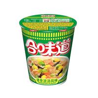 日清(Nissin)日清合味道杯面速食方便面泡面桶面 猪骨浓汤风味77g/杯