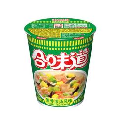 出前一丁 日清（Nissin）日清合味道杯面速食方便面泡面桶面 猪骨浓汤风味77g/杯