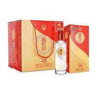 红川 金红川自酿 45%vol 浓香型白酒 500ml*4瓶 整箱装