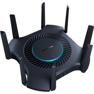 TP-LINK 普联 XDR 6060 易展Turbo版 双频6000M 千兆Mesh分布式无线路由器 WiFi6 单个装 黑色
