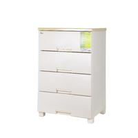 TENMA 天马 Fits系列 F5504 收纳柜(4层、抽屉式、55*41*85cm、米白)