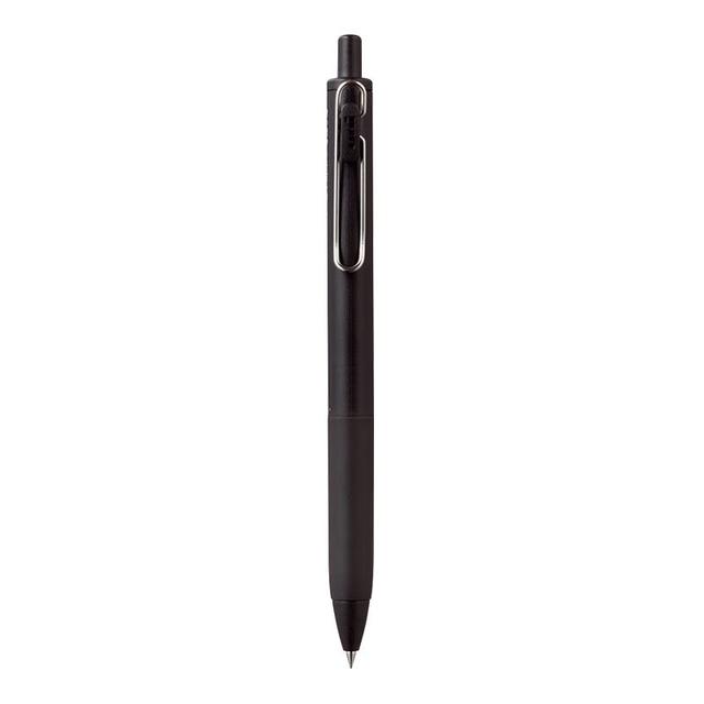 uni -ball one系列 UMN-S-05 按动中性笔 黑杆黑色 0.5mm 单支装