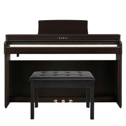 KAWAI CN系列 CN201 电钢琴 88键全配重键盘 黑色 琴凳礼包