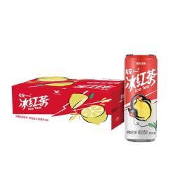 统一 冰红茶 罐装柠檬红茶饮料 310ML*24罐
