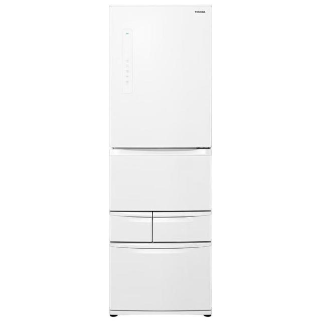 东芝 小白桃系列 GR-RM435WE-PM265 风冷日式多门冰箱 412L 云脂白