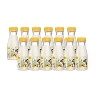 认养一头牛 ADOPT A COW冷藏新鲜牛奶 荷斯坦低温奶 4.0高钙牛乳 4.0g/100ml优质蛋白 4.0牛乳200ml*12瓶