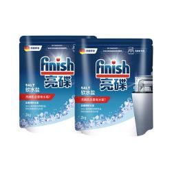 亮碟 洗碗机专用软水盐 预防水垢延长寿命 软水盐2kg*2