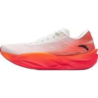 ANTA安踏C202 6代丨专业碳板马拉松竞速跑鞋氮科技男女运动鞋112445570 【男款】纸莎白/荧光艳红/橘-3 42.5