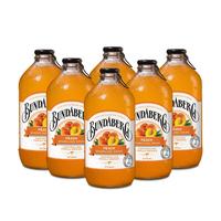BUNDABERG 宾得宝 含气蜜桃饮料 375ml*6瓶