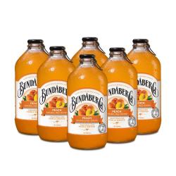 宾得宝 果汁气泡水375ml*6蜜桃味饮料