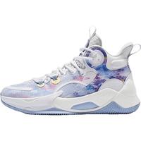 QIAODAN 乔丹 破影3 Elite 男子篮球鞋 XM15220102B 乔丹白/烟雨蓝 43