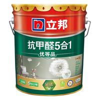立邦  五合一乳胶白漆 18L