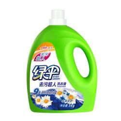 绿伞 去污超人洗衣液 3kg 馨香原野