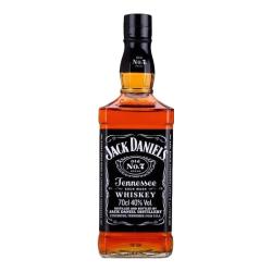 杰克丹尼 Jack Daniel's美国田纳西州进口洋酒 黑标黑牌百富门 杰克丹尼威士忌黑标700ml