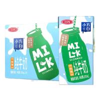 低至0.82元/盒、京东百亿补贴：三元 小方白脱脂纯牛奶 200ml*24盒