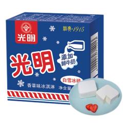 光明 牌白雪冰砖巧克力味115g*15盒