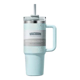 ROYALLOCKE 冰霸杯 咖啡杯 便携杯子  蓝色1200ML