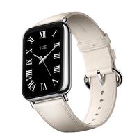 小米手环8Pro智能运动手环腕带   小米手环8 Pro 配件 小米手环8 Pro表带 小米手环8Pro 真皮腕带 乳酪白