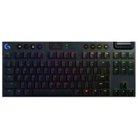 logitech 罗技 G913 TKL 87键 2.4G蓝牙 Lightspeed 双模无线机械键盘 黑色 GL L轴 RGB