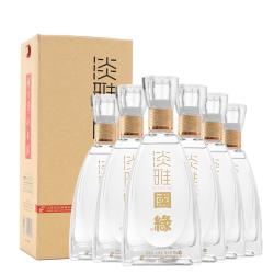 今世缘 国缘淡雅白酒送礼 42度 500mL 6瓶 整箱装