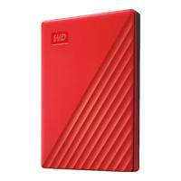 Western Digital 西部数据 My Passport系列 随行版 2.5英寸Micro-B便携移动机械硬盘 5TB USB3.0 魄动红 WDBPKJ0050BRD