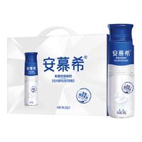 安慕希 高端畅饮 希腊风味酸奶 原味 230g*10瓶 礼盒装