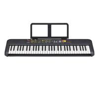 YAMAHA PSR系列 PSR-F52 电子琴 61键 黑色 官方标配