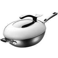 ASD 爱仕达 CF32Z1WG 炒锅(32cm、无涂层、铸铁)