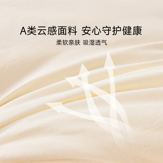 梦百合（MLILY）A类大豆纤维被子冬季棉被保暖春秋被芯透气单人宿舍被褥双人四季 150x200cm 春秋被【约4.9斤】 秋冬被