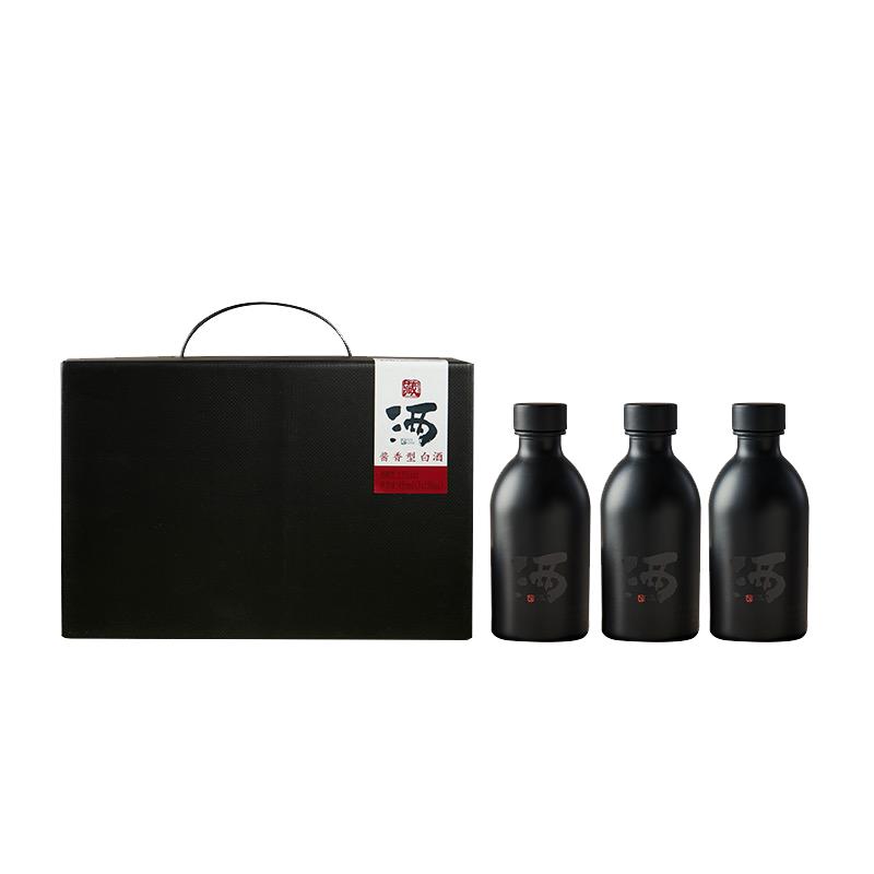 三两 赤子心445 53%vol 酱香型白酒 150ml*3瓶 礼盒装