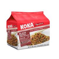 KOKA 可口 黑椒炒面 85g*5袋