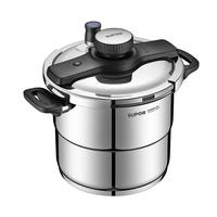 SUPOR 苏泊尔 EY229KBW1 巧易开悦 压力锅(22cm、6L、304不锈钢)