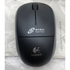 罗技 logitech 鼠标 无线笔记本电脑罗技M185 USB鼠标 m215黑色散包 2代(带 神州数码logo) 官方标配