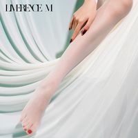 涞觅润丝「青柠凉茶」新科技防蚊凉感丝袜2D透明超薄性感连裤袜