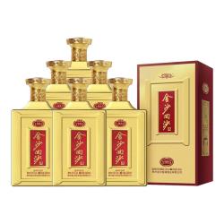 金沙 回沙酒 纪年酒1985 酱香型白酒 53度 500ml 6瓶 整箱装 纯粮指数 箱装