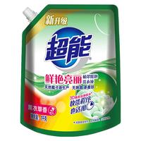 超能 洁净柔护洗衣液 1kg 自然清香