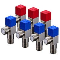 submarine 潜水艇 F301+F302 冷热角阀套装 红*3+蓝*4