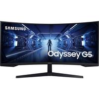 SAMSUNG 三星 C34G55TWWC 34英寸 VA 曲面 FreeSync 显示器(3440×1440、165Hz、HDR10)