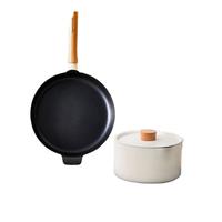 Joyoung 九阳 轻奢派系列 TLL1622D 奶锅(16cm、铝合金、月光白)