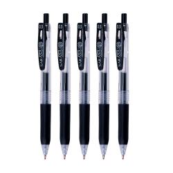 斑马牌 JJ15 按动中性笔 黑色 0.5mm 5支装