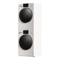 20点开始、大件超省：松下 Panasonic 白月光3.0系列 NVAE+F1AR2 全变频热泵洗烘套装