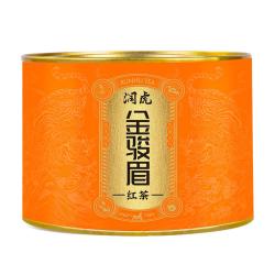 润虎 红茶 福建金骏眉一级100克罐装 茶叶蜜香自己喝