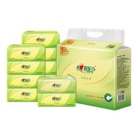 心相印 茶语丝享系列 抽纸 3层*28抽*10包(210*190mm)